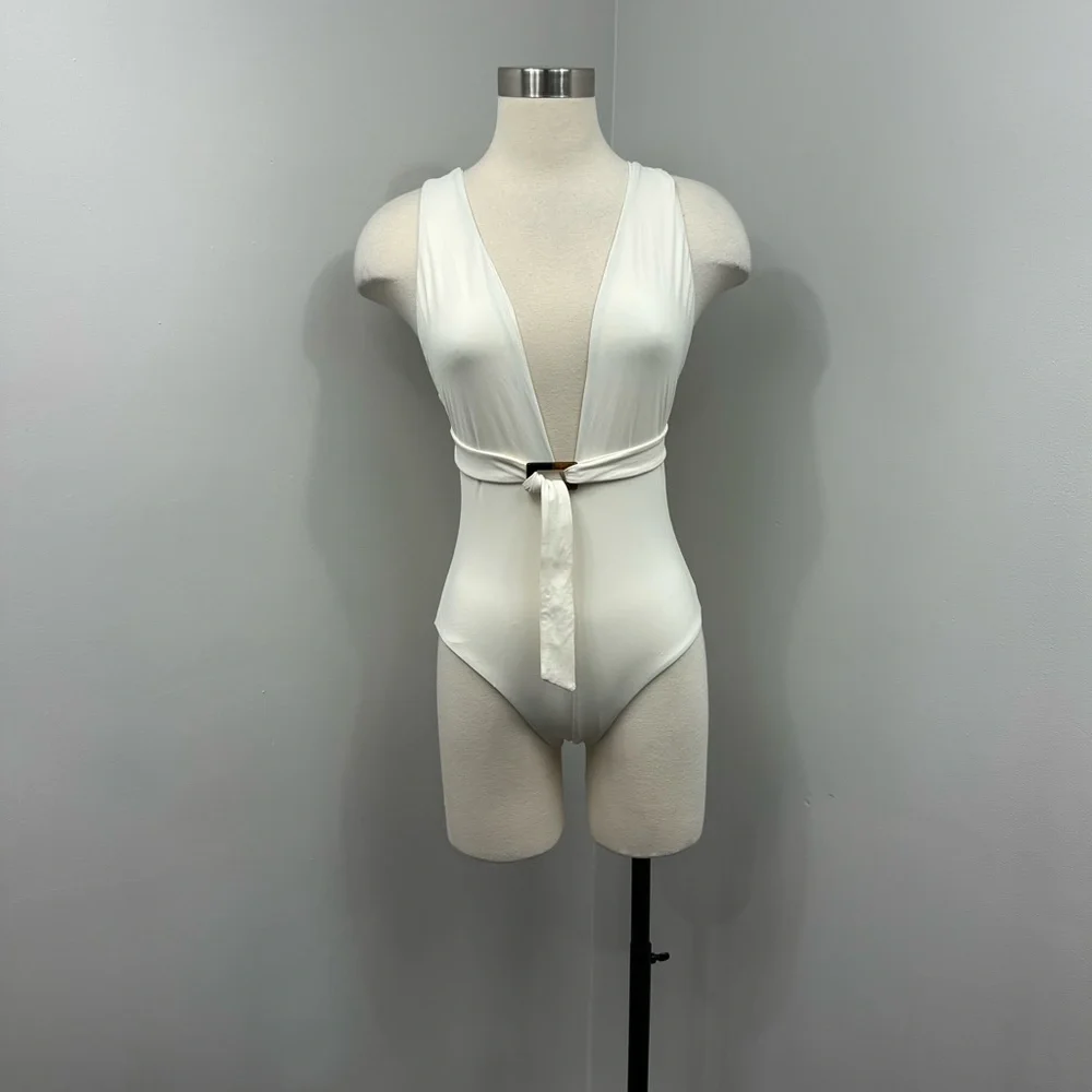 Tavik Cindy‎ Cream One Piece Swimsuit